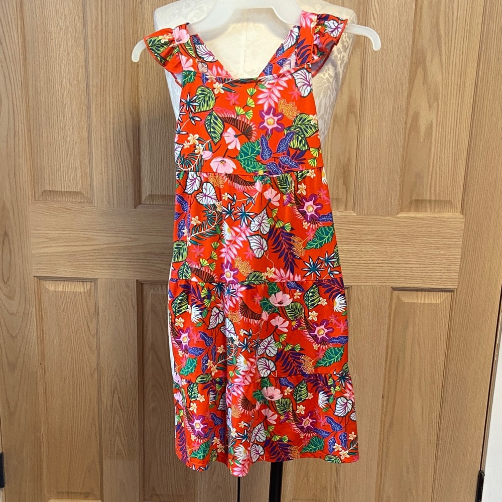 Wonder Nation Vibrant Floral Dress